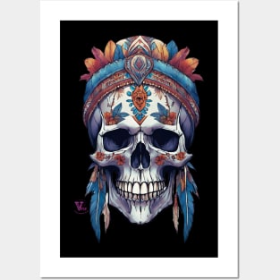 70s Skull Posters and Art